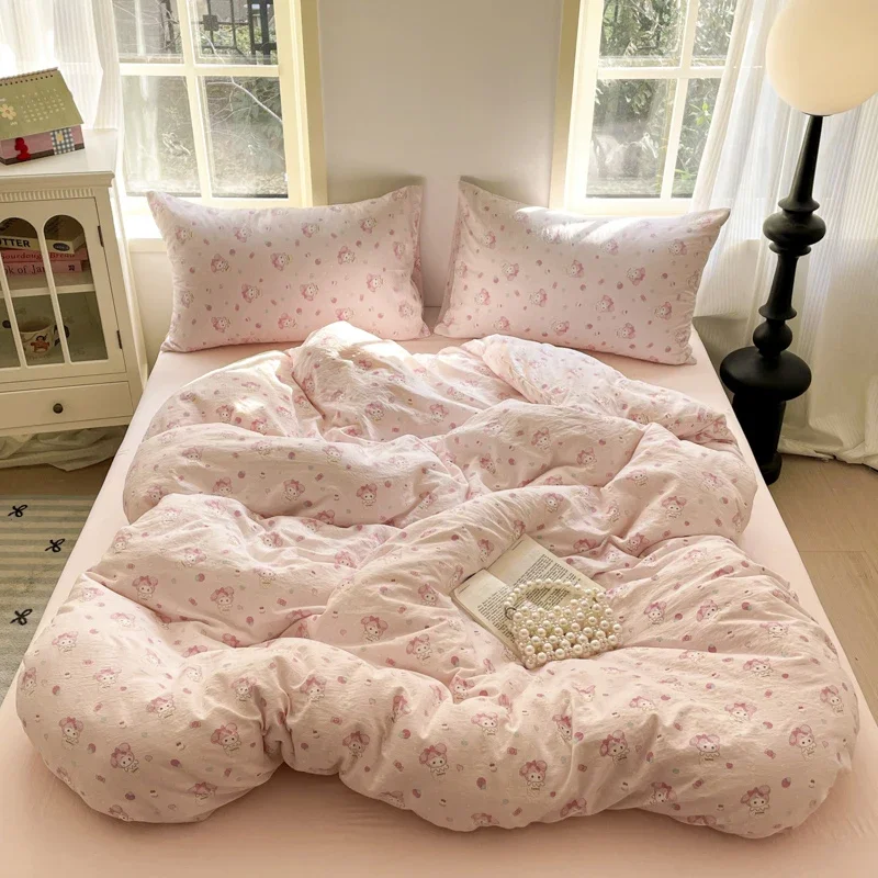 Girls Strawberry Bedding Sets 2025 New Queen Size Bed Sheet Set Duvet Cover Set With Pillowcase No Filling
Girls Strawberry Bedding Sets 2025 New Queen Size Bed Sheet Set Duvet Cover Set With Pillowcase No Filling