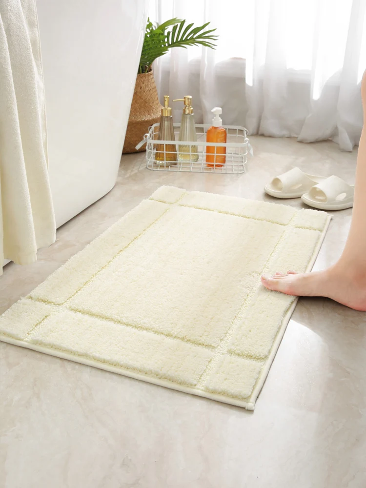 Simple Style Bathroom Mat Thick Absorbent Hand Washable Machine Washable Non-Slip Quick Dry Home Use Entrance Door Mat
Simple Style Bathroom Mat Thick Absorbent Hand Washable Machine Washable Non-Slip Quick Dry Home Use Entrance Door Mat