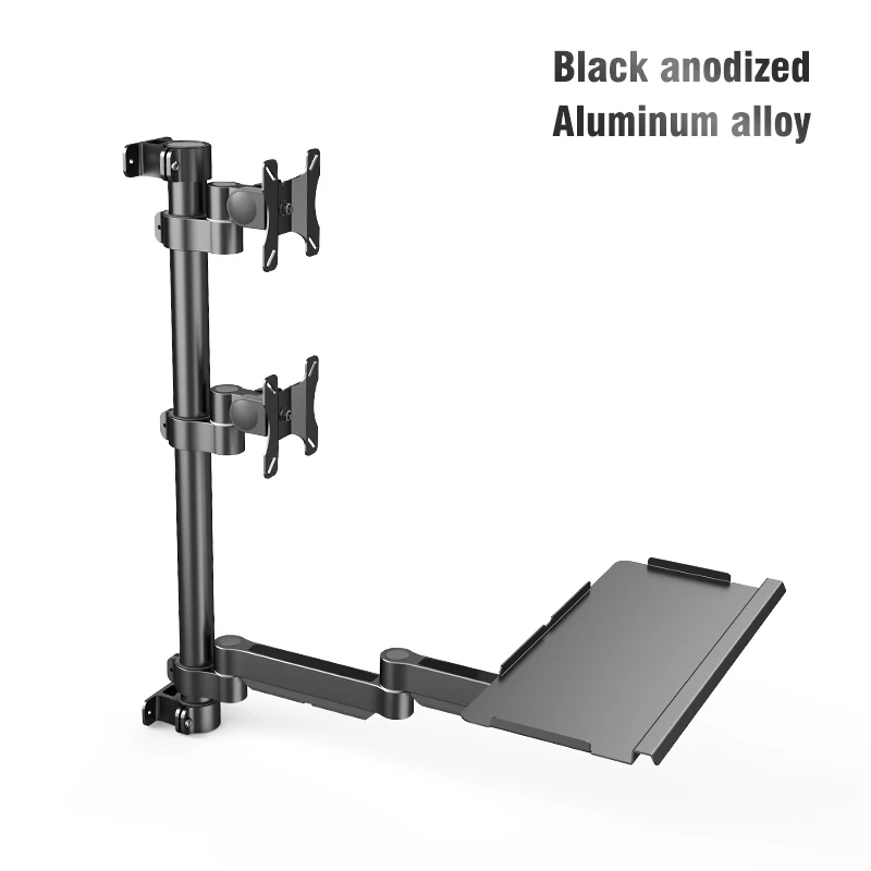 Dual Arm Aluminum Desktop Stand With Laptop Tray 17inch PC And 32inch Screen Compatibility In Stock
Dual Arm Aluminum Desktop Stand With Laptop Tray 17inch PC And 32inch Screen Compatibility In Stock