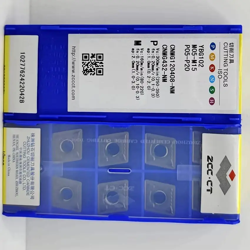 CNMG120408-NM YBG102/CNMG120412-NM YBG102/CNMG120408-NM YBG105/CNMG120412-NM YBG105 ZCC.CT CNC carbide Turning inserts 10pcs/box
CNMG120408-NM YBG102/CNMG120412-NM YBG102/CNMG120408-NM YBG105/CNMG120412-NM YBG105 ZCC.CT CNC carbide Turning inserts 10pcs/box