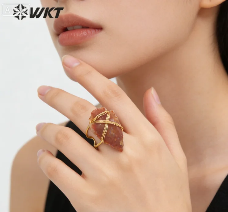 WT-R391 WKT 2023 Модное винтажное кольцо с индийскими агатами из натурального камня для женщин, новинка, трендовые украшения, аксессуары для вечеринок
WT-R391 WKT 2023 Модное винтажное кольцо с индийскими агатами из натурального камня для женщин, новинка, трендовые украшения, аксессуары для вечеринок