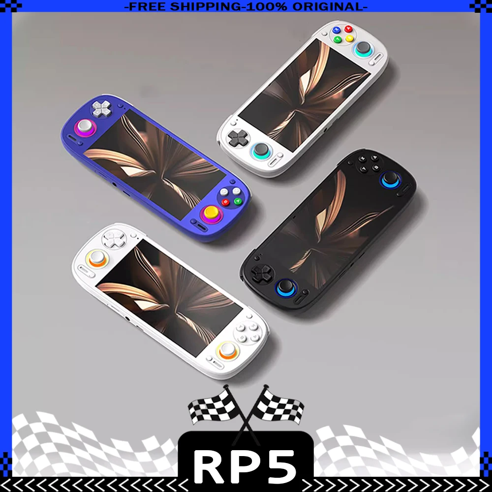 Retroid Pocket 5 RP5 Game Console 5.5Inch AMOLED 1080P Resolution Screen 500Nits 5000mAh 128G Handheld Game Consoles Custom Gift
Retroid Pocket 5 RP5 Game Console 5.5Inch AMOLED 1080P Resolution Screen 500Nits 5000mAh 128G Handheld Game Consoles Custom Gift