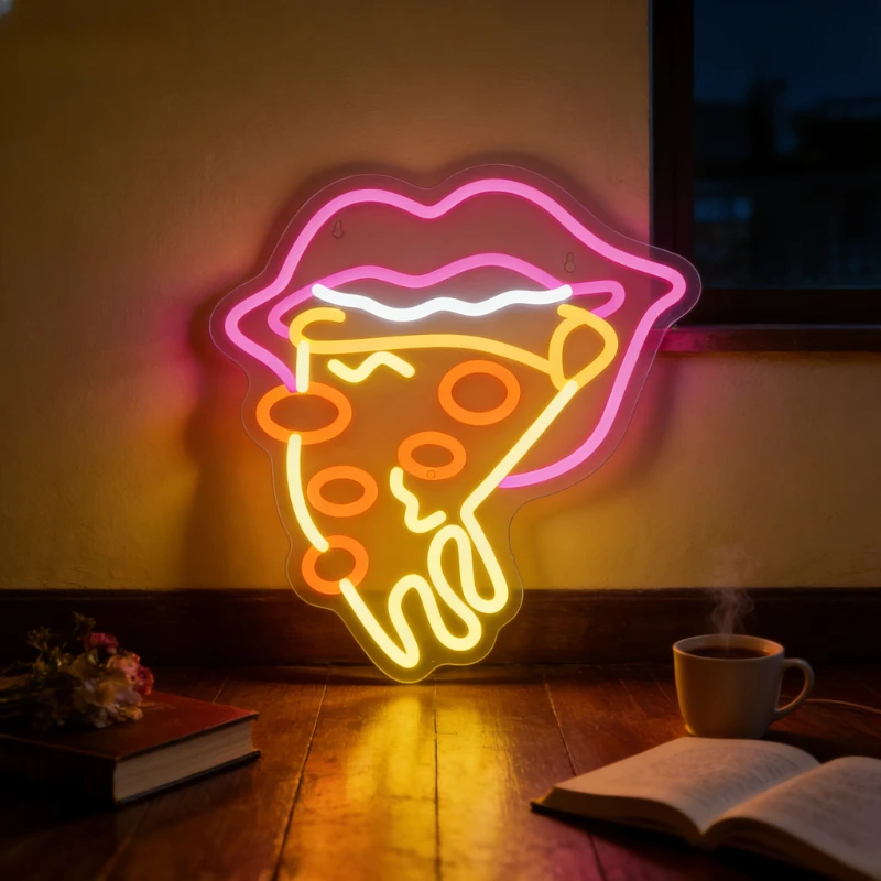 Pizza Lips Neon Sign LED Night Light USB Rechargeable Funny Food Decor Lamp for Bedroom Living Room Bar Pizzeria Gifts
Pizza Lips Neon Sign LED Night Light USB Rechargeable Funny Food Decor Lamp for Bedroom Living Room Bar Pizzeria Gifts