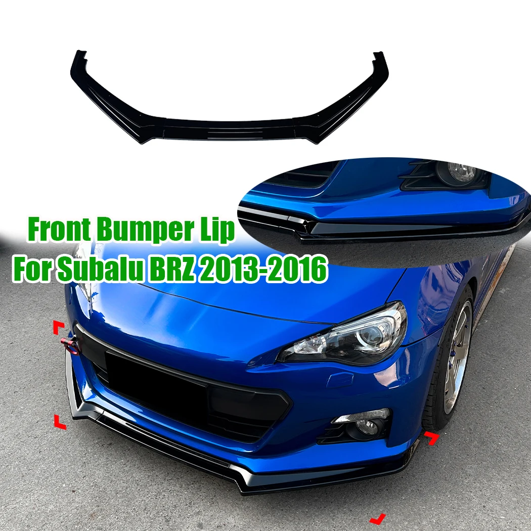 Car Front Bumper Spoiler Lip Lower Splitter For Subalu BRZ 2013 2014 2015 2016 Body Kits Splitter Protection Accessories
Car Front Bumper Spoiler Lip Lower Splitter For Subalu BRZ 2013 2014 2015 2016 Body Kits Splitter Protection Accessories