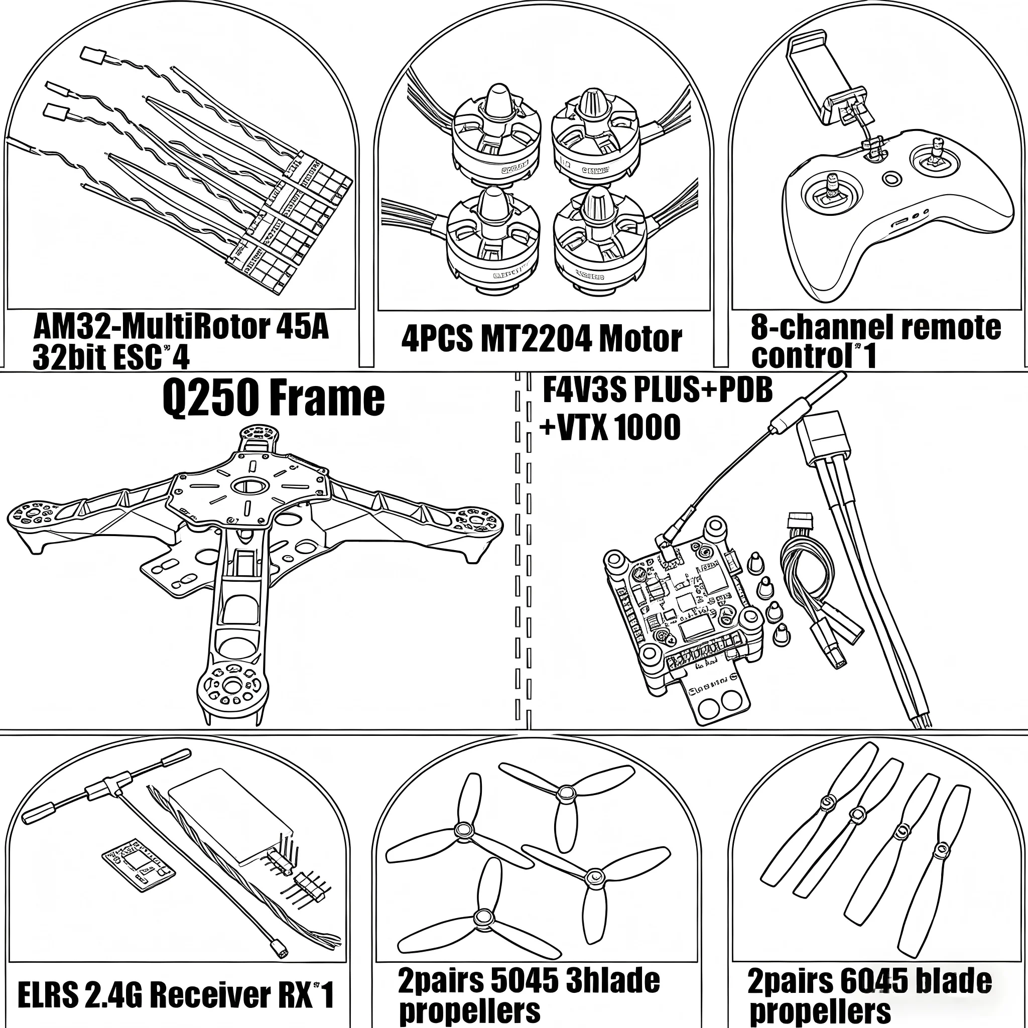 Angeltoy F4V3S PLUS F4 V3 V3S LC Q250 INAV Betaflight Flight Controller Board Barometer OSD Quadcopter RC Drone FPV Racing
Angeltoy F4V3S PLUS F4 V3 V3S LC Q250 INAV Betaflight Flight Controller Board Barometer OSD Quadcopter RC Drone FPV Racing