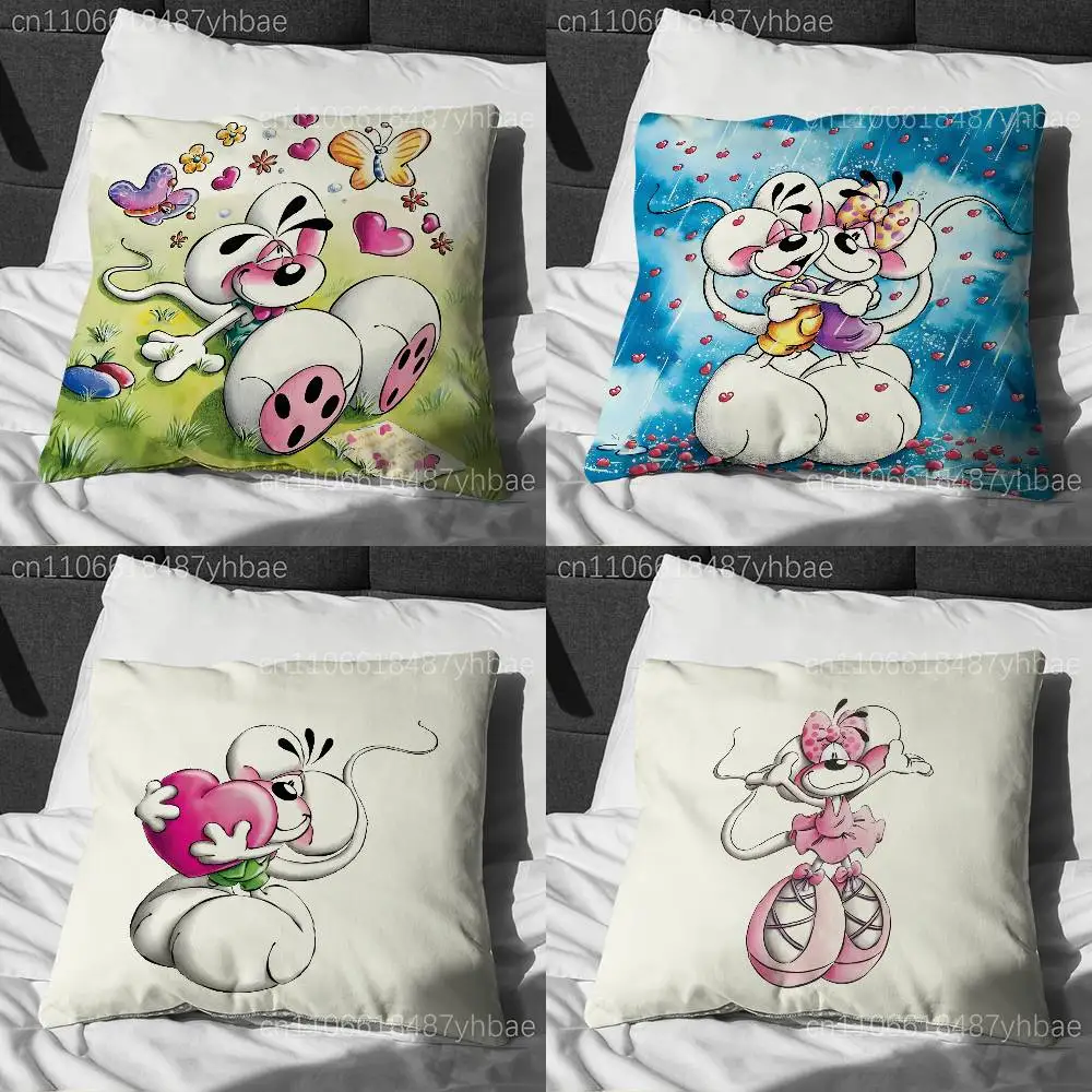 Cartoon Mouses D-Diddl Pillow Case Short Plush Sofa Decorative Gift Home Double-sided Printing Cushio
Cartoon Mouses D-Diddl Pillow Case Short Plush Sofa Decorative Gift Home Double-sided Printing Cushio