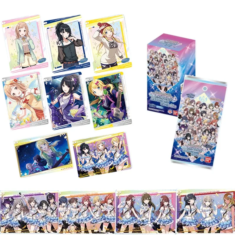 Bandai's new genuine card game Idol Master Shining Color Collection Card 01 Bullet Card Collection Gift Toy
Bandai's new genuine card game Idol Master Shining Color Collection Card 01 Bullet Card Collection Gift Toy