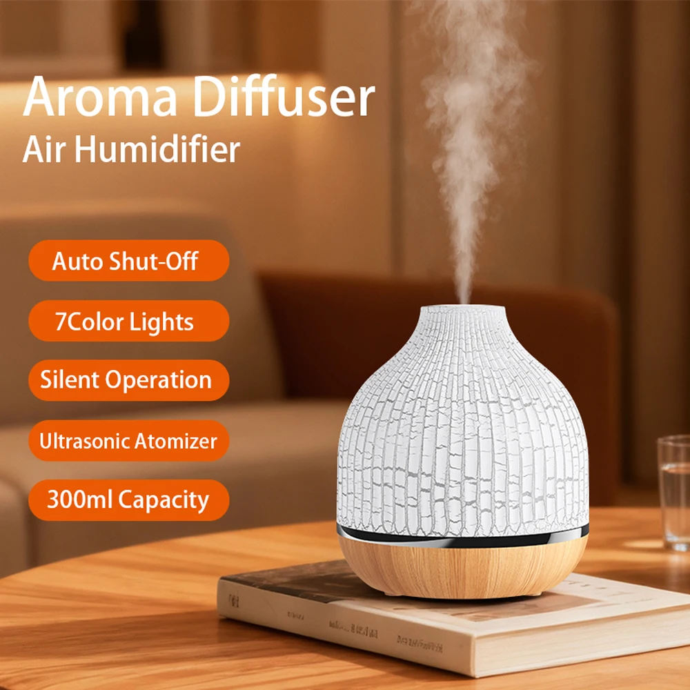 300ML Crack Aromatherapy Machine Aromatherapy Lamp Bedroom Essential Oil Aromatherapy Instrument Creative Gift USB Humidifier
300ML Crack Aromatherapy Machine Aromatherapy Lamp Bedroom Essential Oil Aromatherapy Instrument Creative Gift USB Humidifier