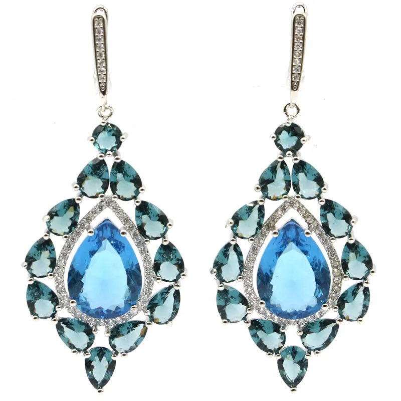 Buy 5 Get 1 Free 58x27mm Long Big Heavy Pink Raspberry Rhodolite Garnet London Blue Topaz CZ Women Engagement Silver Earrings
Buy 5 Get 1 Free 58x27mm Long Big Heavy Pink Raspberry Rhodolite Garnet London Blue Topaz CZ Women Engagement Silver Earrings