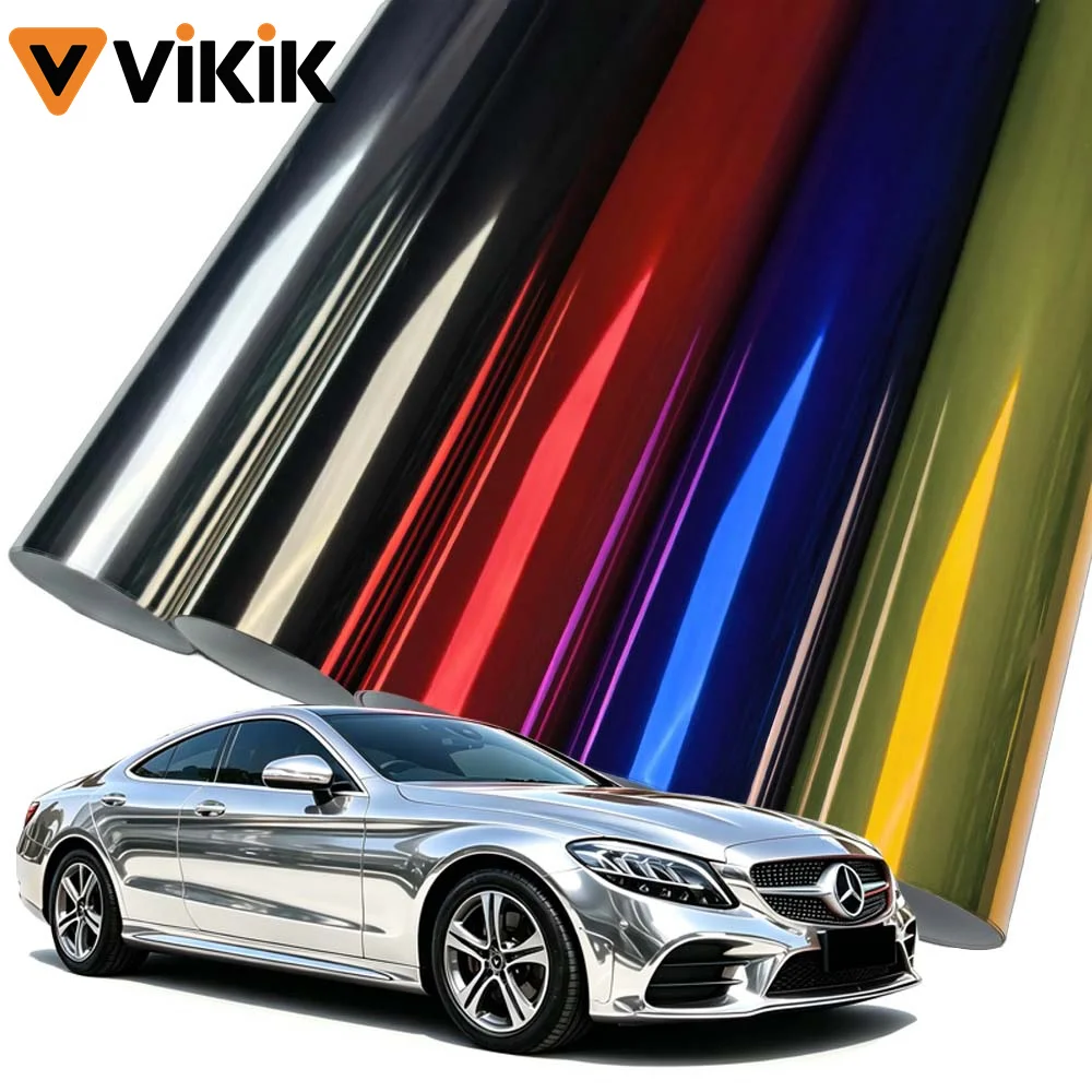 Premium PET Glossy Chrome Silver Black Mirror Vinyl Film Roll Decal Car Wrapping Foil
Premium PET Glossy Chrome Silver Black Mirror Vinyl Film Roll Decal Car Wrapping Foil