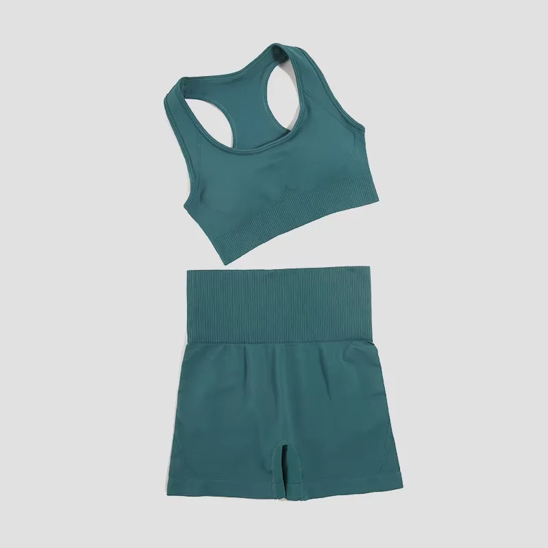 WAREBALL Women Sportswear Seamless Yoga Set Sport Bra Top Suit With Shorts Gym Fitness Clothing Sleeveless Tracksuit
WAREBALL Women Sportswear Seamless Yoga Set Sport Bra Top Suit With Shorts Gym Fitness Clothing Sleeveless Tracksuit