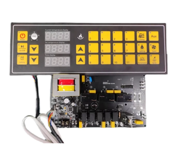 Hot Air Circulation Computer Board Oven Controller Wind Furnace Thermostat Panel
Hot Air Circulation Computer Board Oven Controller Wind Furnace Thermostat Panel