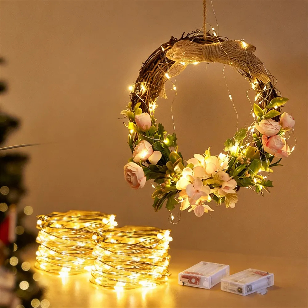 1Pack Fairy Light String Led Silver Wire String Light 1/2/5/10M Battery Powered for Bedroom Garden Party Wedding home Decoration
1Pack Fairy Light String Led Silver Wire String Light 1/2/5/10M Battery Powered for Bedroom Garden Party Wedding home Decoration
