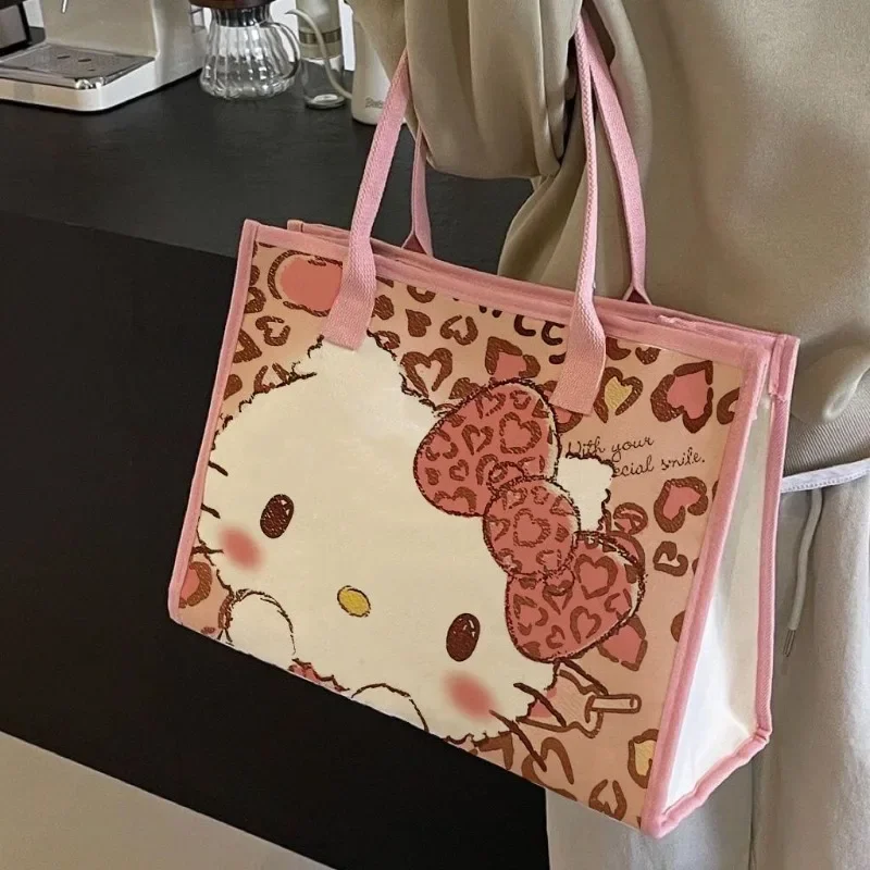 Sanrio Hello Kitty сумка с героями мультфильмов аниме милая большая вместительная женская сумка на плечо для отдыха модная сумка для покупок для девочек
Sanrio Hello Kitty сумка с героями мультфильмов аниме милая большая вместительная женская сумка на плечо для отдыха модная сумка для покупок для девочек