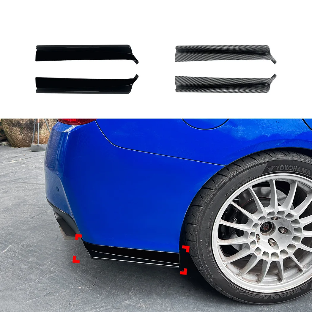 2PCS Car Rear Side Corner Splitter Wrap Spoiler Canard For Subaru WRX STI VA 2015 2016 2017 2018 2019 2020 2021
2PCS Car Rear Side Corner Splitter Wrap Spoiler Canard For Subaru WRX STI VA 2015 2016 2017 2018 2019 2020 2021