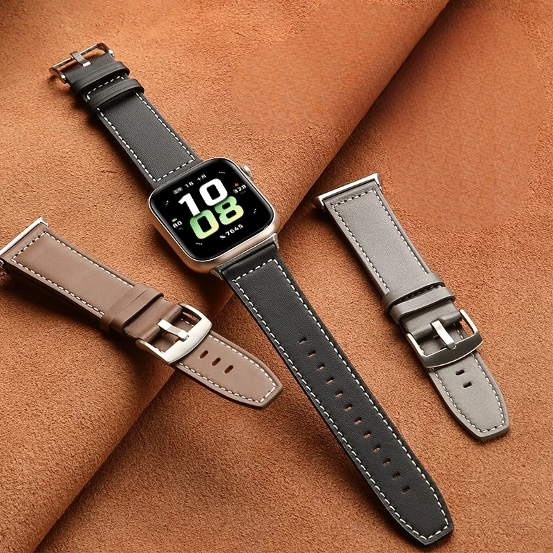 Cowhide strap For Honor watch 5 Watchband for Honor watch5 SmartWatch Wristband Sport belt Woman Man Correa Bracelet
Cowhide strap For Honor watch 5 Watchband for Honor watch5 SmartWatch Wristband Sport belt Woman Man Correa Bracelet