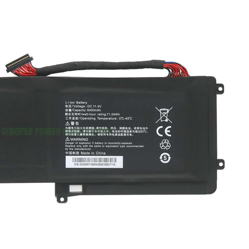 CP Laptop Battery RZ09-0116 RZ09-0102 RZ09-0130 11.1V/71.04Wh/6400mAh For Blade 14 2014
CP Laptop Battery RZ09-0116 RZ09-0102 RZ09-0130 11.1V/71.04Wh/6400mAh For Blade 14 2014