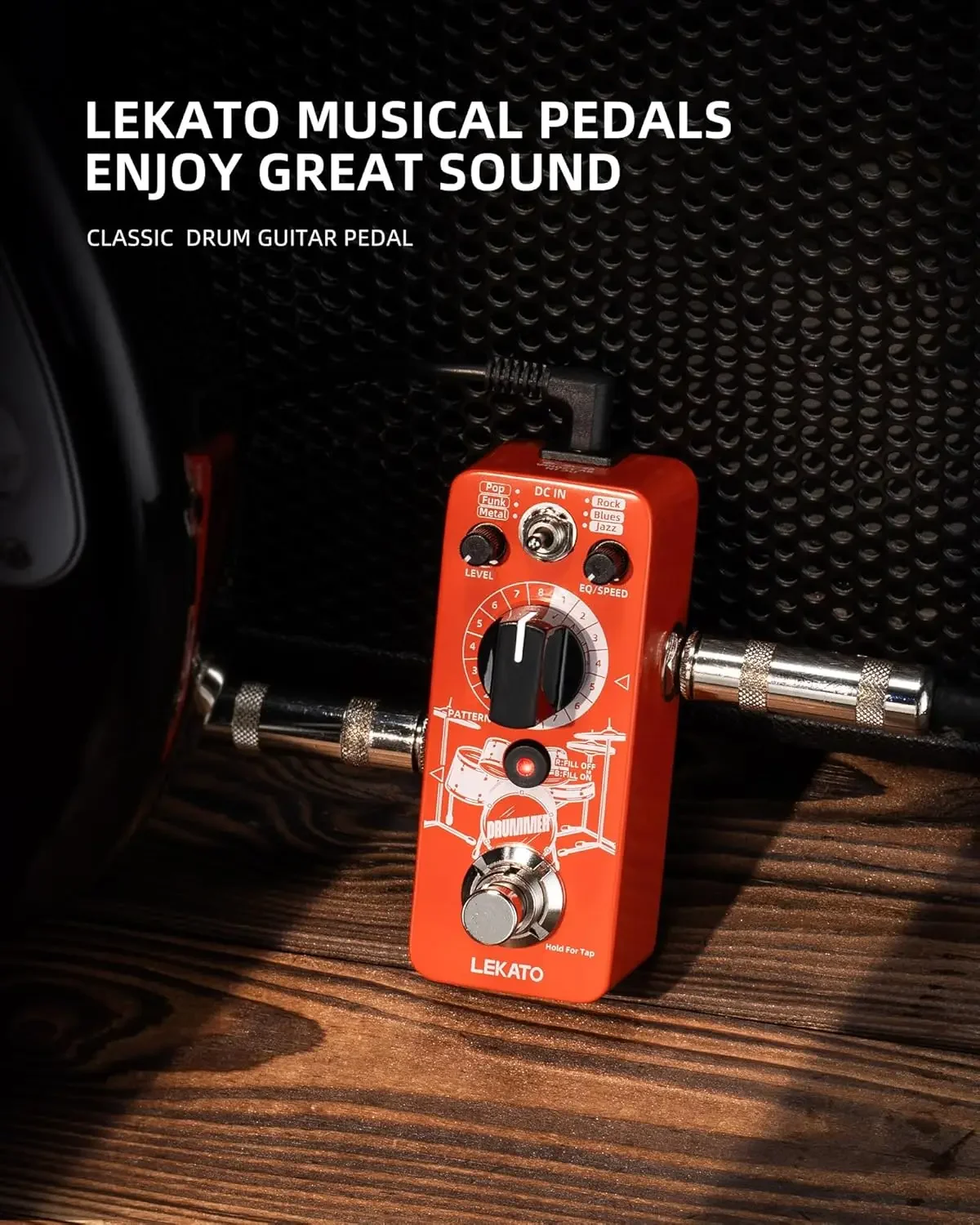 Lekato Guitar Pedal Ultimate Beat Production Bundle - Drum Pedal + 100+ Sample Pack & Daw Template for Guitar Producers
Lekato Guitar Pedal Ultimate Beat Production Bundle - Drum Pedal + 100+ Sample Pack & Daw Template for Guitar Producers