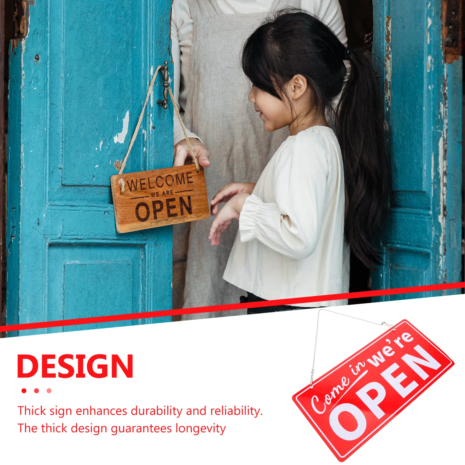 Business Hours Sign Store Open Closed Signs PVC Sun Protection Outdoor Front Door Decor Thick Design Erasable Long Lasting
Business Hours Sign Store Open Closed Signs PVC Sun Protection Outdoor Front Door Decor Thick Design Erasable Long Lasting