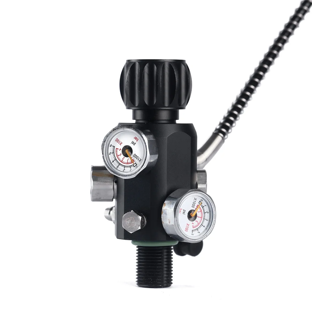 M18x1.5 High ressure Tank Charging Valve Air Filling Station Refill Adapter With Regulated Output And Two Gauges 50cm Hose
M18x1.5 High ressure Tank Charging Valve Air Filling Station Refill Adapter With Regulated Output And Two Gauges 50cm Hose
