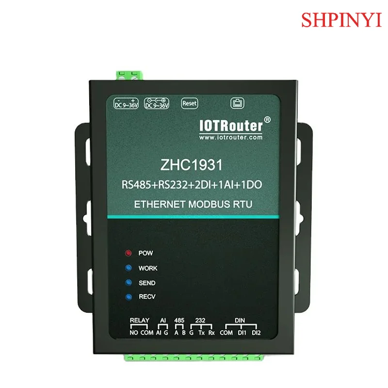 Шлюз RS485/232/AI/DI в Ethernet с преобразователем RS485 RJ45 Modbus TCP Поддержка связи и сети MQTT HTTP
Шлюз RS485/232/AI/DI в Ethernet с преобразователем RS485 RJ45 Modbus TCP Поддержка связи и сети MQTT HTTP