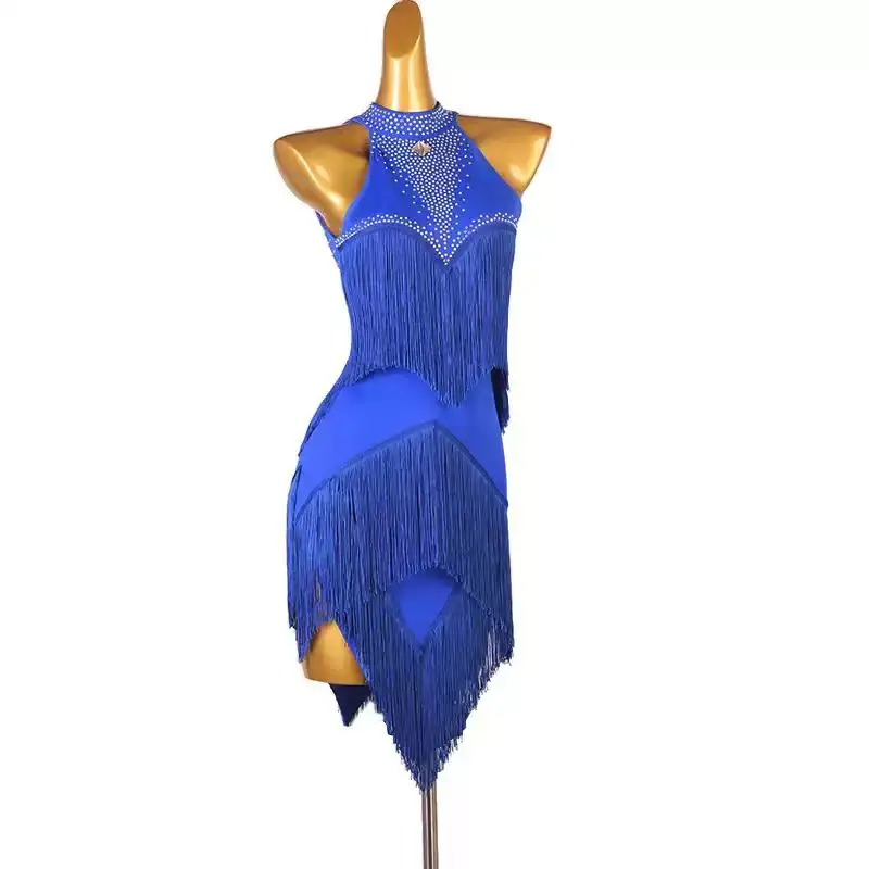 New Latin Dance Competition Costume Ballroom Practice Wear Women Evening Dress Skirt Cocktail Clothes Stage Girls Evening Suit
New Latin Dance Competition Costume Ballroom Practice Wear Women Evening Dress Skirt Cocktail Clothes Stage Girls Evening Suit