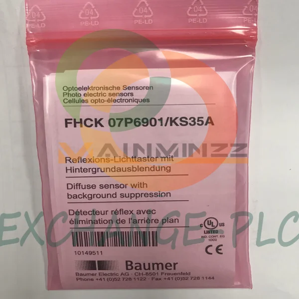 Новый датчик Fhck 07p6901ks35a, 1 шт., новый оригинальный точечный Plc
Новый датчик Fhck 07p6901ks35a, 1 шт., новый оригинальный точечный Plc