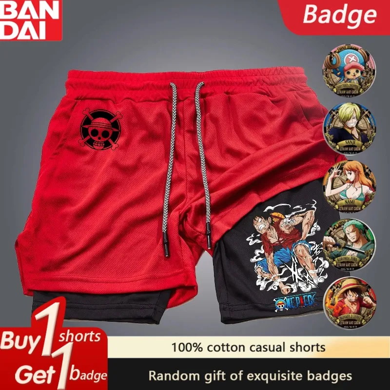 One Piece New Hot 2025 Официальные двухслойные шорты Y2K — уличная одежда унисекс из дышащей ткани и свободного покроя для фанатов аниме
One Piece New Hot 2025 Официальные двухслойные шорты Y2K — уличная одежда унисекс из дышащей ткани и свободного покроя для фанатов аниме