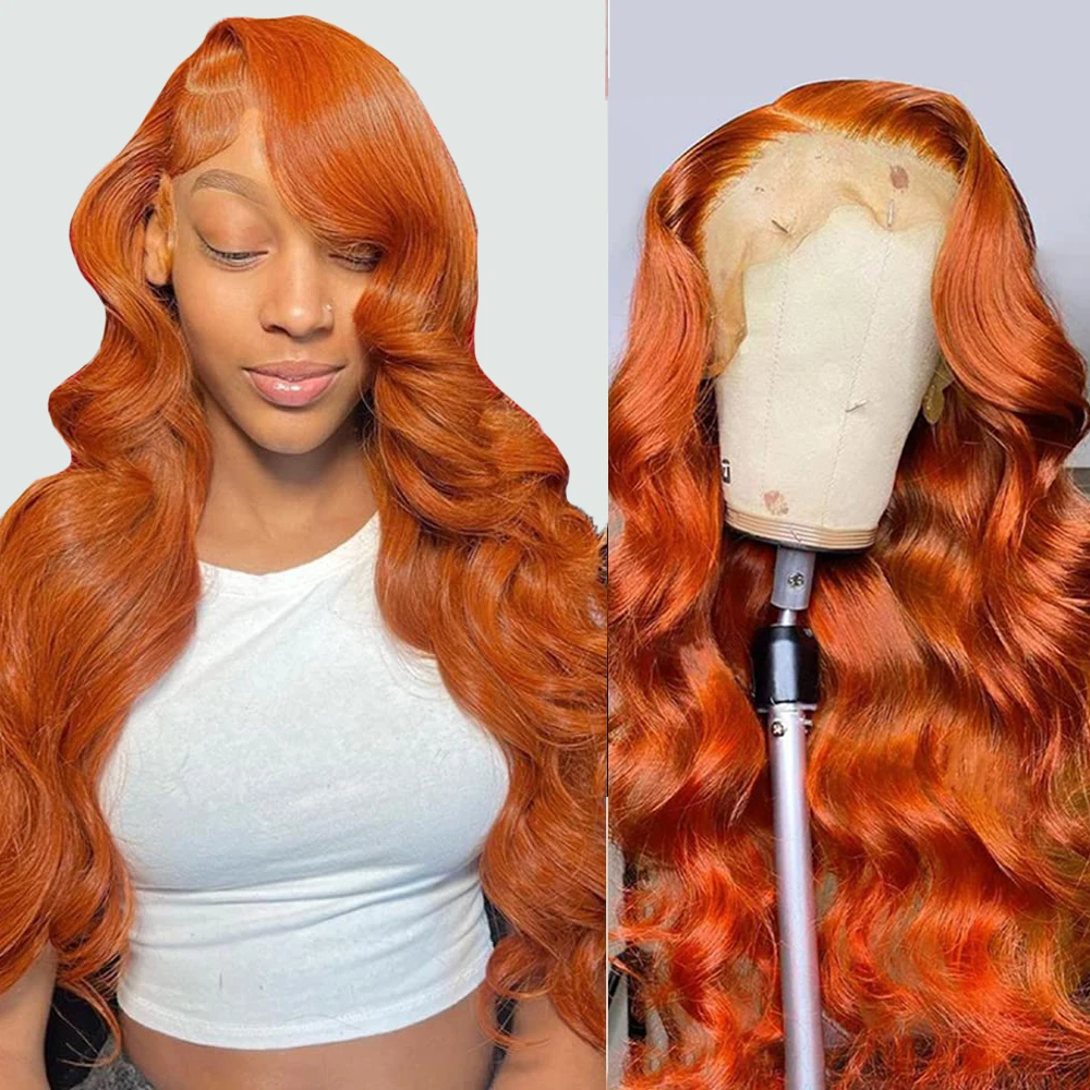 13x4 Body Wave Lace Frontal Wigs Human Hair 13x6 Pre Plucked Ombre Ginger Orange Lace Front Wig Body Wave Human Hair Wigs
13x4 Body Wave Lace Frontal Wigs Human Hair 13x6 Pre Plucked Ombre Ginger Orange Lace Front Wig Body Wave Human Hair Wigs