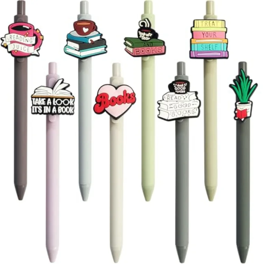 Cute Book Lovers Pens Club Bookish Gifts Aesthetic Black Ink Pens Stationery Book Themed Decor Library Supplies Accessories App
Cute Book Lovers Pens Club Bookish Gifts Aesthetic Black Ink Pens Stationery Book Themed Decor Library Supplies Accessories App