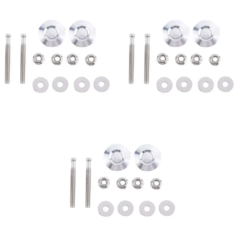 6X Long Push Button Quick Release Hood Pins Bonnet Lock Clip Latch Bumper Kit-A99D
6X Long Push Button Quick Release Hood Pins Bonnet Lock Clip Latch Bumper Kit-A99D