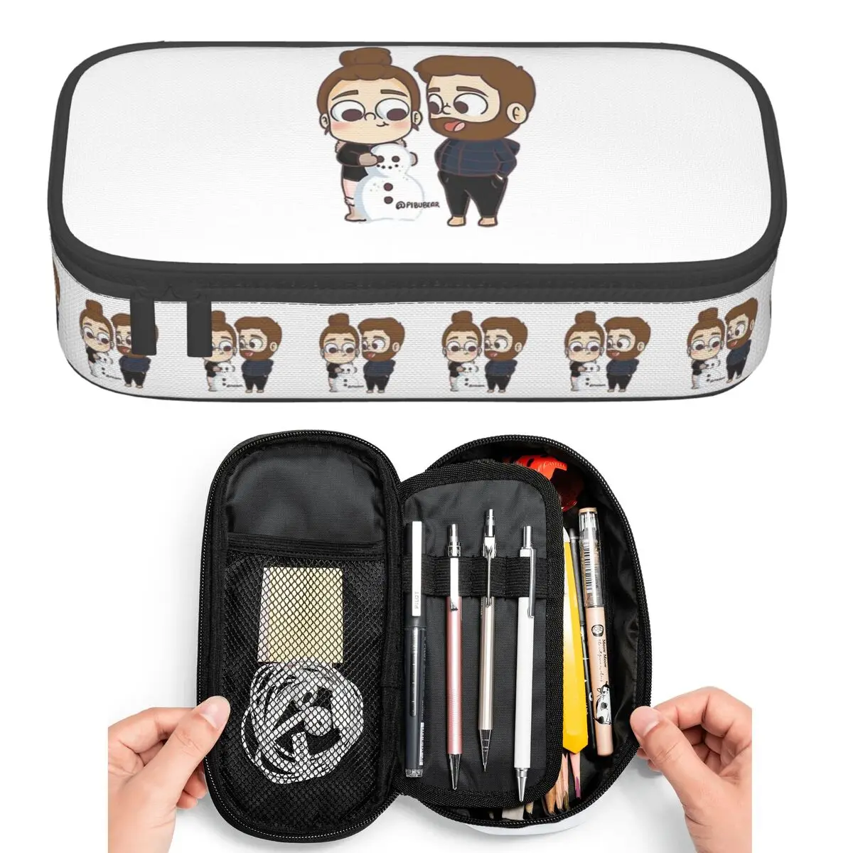 Pibubear (2) Pencil Cases for Students Pen Box Pencil Bag Large Storage Pencil Pouch Pen Holder
Pibubear (2) Pencil Cases for Students Pen Box Pencil Bag Large Storage Pencil Pouch Pen Holder