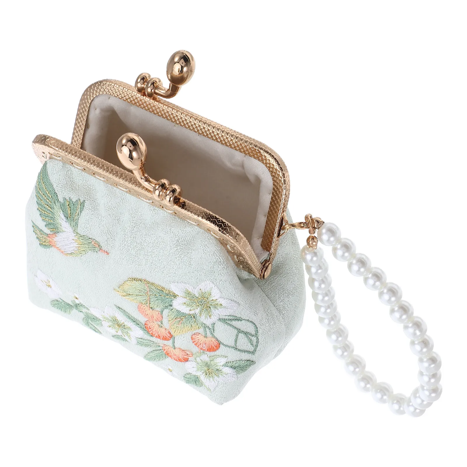 Double Clasp Closure Mini Chinese Traditional Flower Embroidery Wallet Floral Makeup Pouch Cute Coin Purse Embroidery Lock
Double Clasp Closure Mini Chinese Traditional Flower Embroidery Wallet Floral Makeup Pouch Cute Coin Purse Embroidery Lock