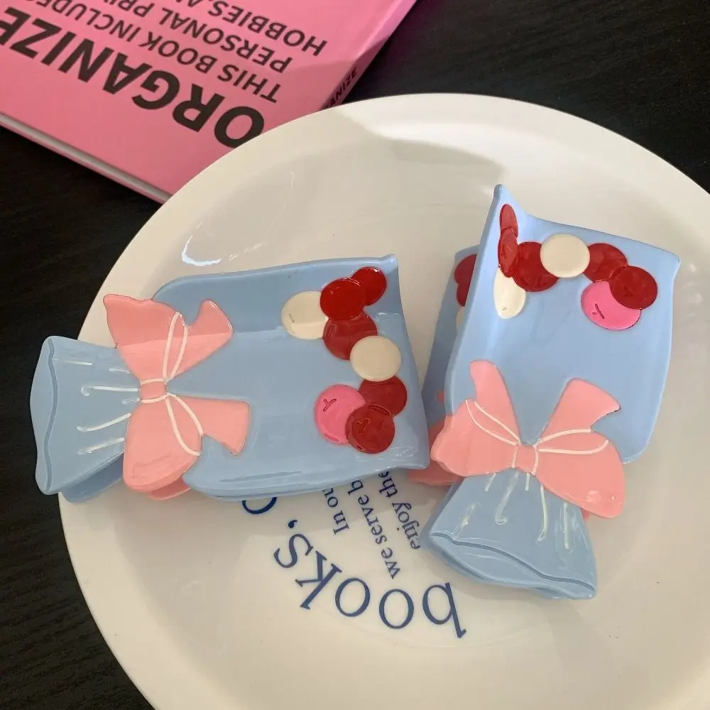 Acetic Acid Small Goldfish Acetate Hair Claw Transparent Flower Bow Hair Clip Shark Clip Headdress Big Hair Claw Daily
Acetic Acid Small Goldfish Acetate Hair Claw Transparent Flower Bow Hair Clip Shark Clip Headdress Big Hair Claw Daily
