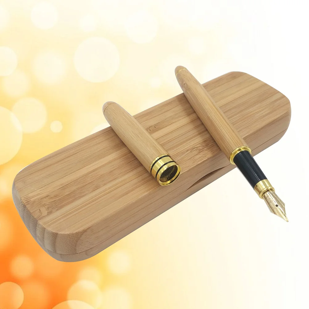 Fountain Pen Set Bamboo Design For Signature Calligraphy Writing Office School Stationery Gift Pen With Gift Box
Fountain Pen Set Bamboo Design For Signature Calligraphy Writing Office School Stationery Gift Pen With Gift Box