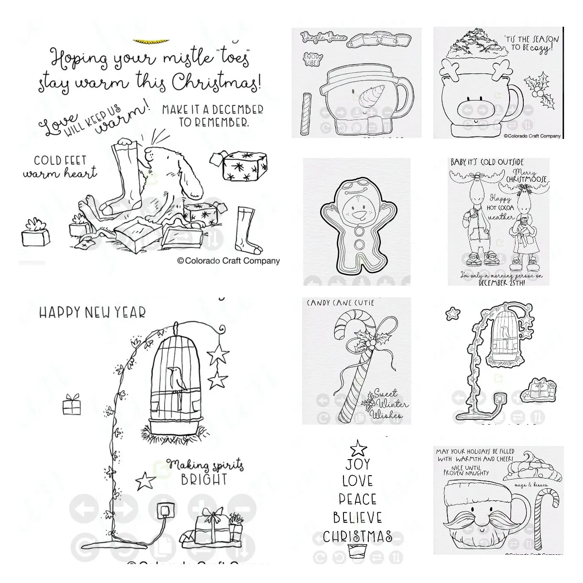 Christmas Background Wax Seal Stamp Set Gingerbread Cookie Mini Cutting Dies Scrapbooking Supplies DIY Craft Embossing Template
Christmas Background Wax Seal Stamp Set Gingerbread Cookie Mini Cutting Dies Scrapbooking Supplies DIY Craft Embossing Template