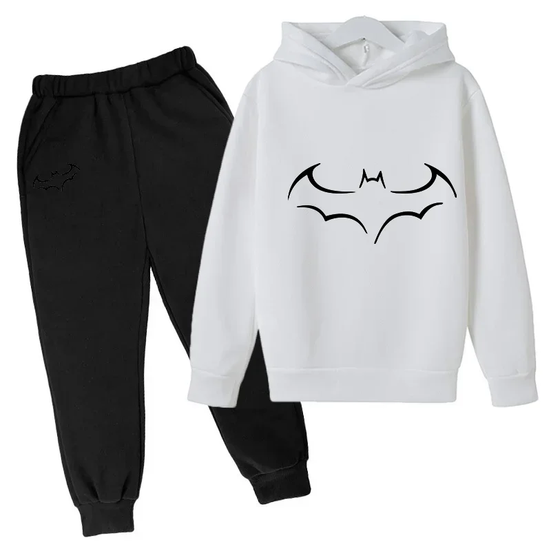 Spring Autumn Children Hoodie+Pants 2pcs Suit Bat Pattern Print Sports Sweatshirt 2-12y Kid Boy Girl Clothes Casual Tracksuit
Spring Autumn Children Hoodie+Pants 2pcs Suit Bat Pattern Print Sports Sweatshirt 2-12y Kid Boy Girl Clothes Casual Tracksuit