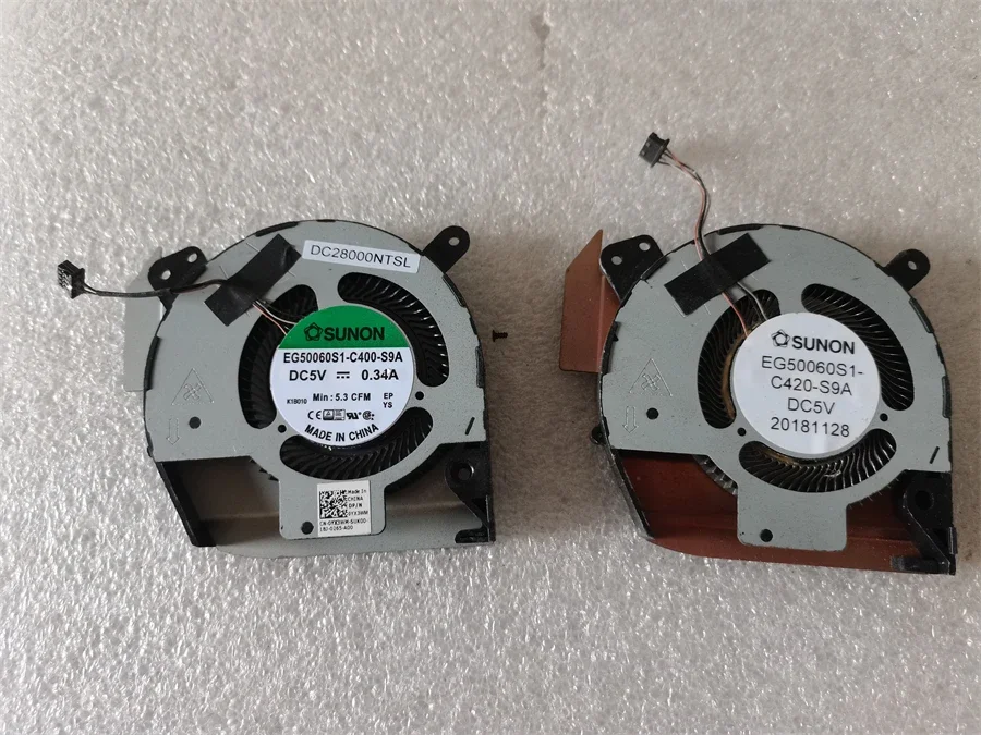 Вентилятор процессора ноутбука для Dell Latitude 5401 EG50060S1-C420-S9A EG50060S1-C400-S9A YX3WM 0WG3PW
Вентилятор процессора ноутбука для Dell Latitude 5401 EG50060S1-C420-S9A EG50060S1-C400-S9A YX3WM 0WG3PW