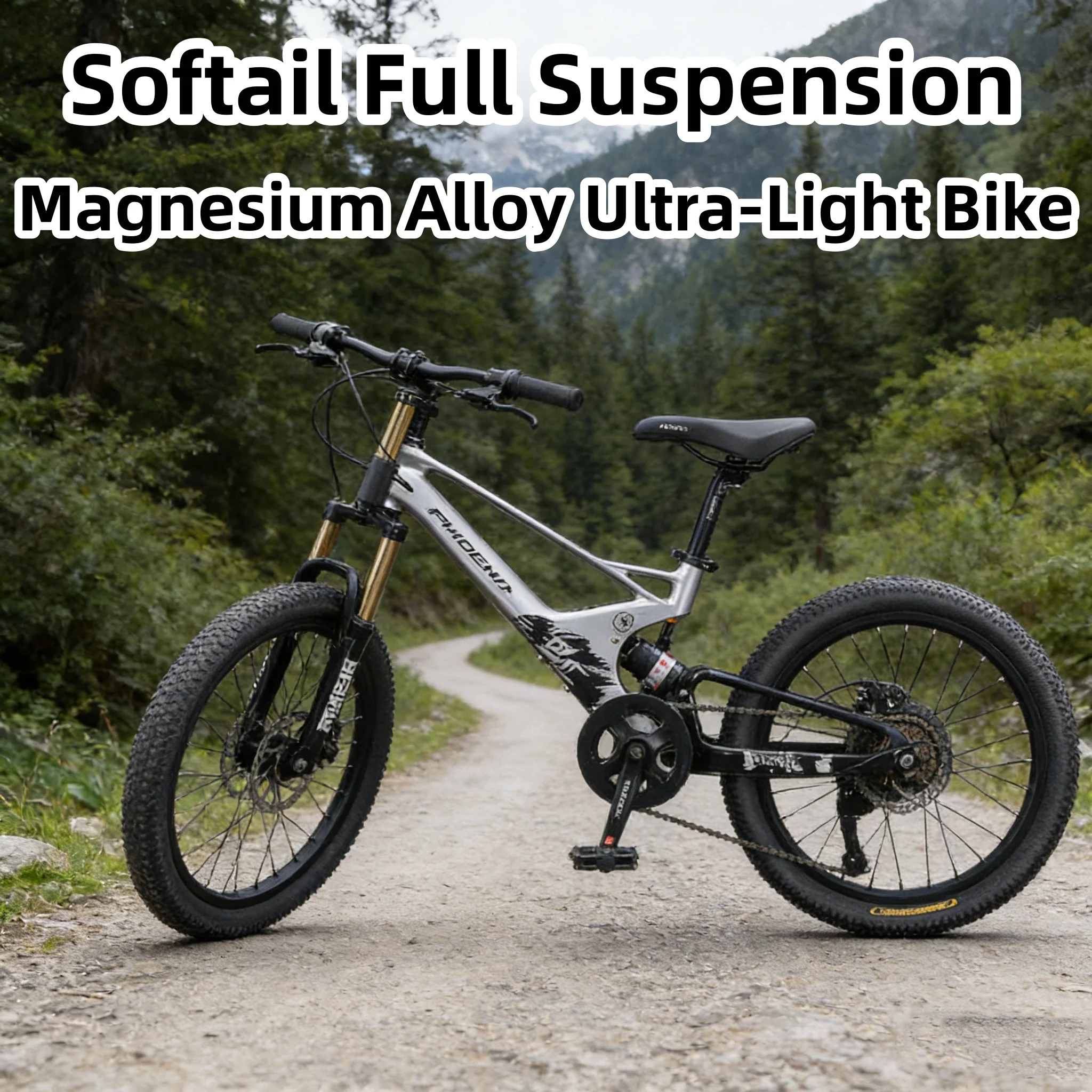 Горный велосипед с мягкой подвеской из магниевого сплава, механические дисковые тормоза, сверхлегкий, с полной подвеской, с переменной скоростью, для бездорожья
Горный велосипед с мягкой подвеской из магниевого сплава, механические дисковые тормоза, сверхлегкий, с полной подвеской, с переменной скоростью, для бездорожья