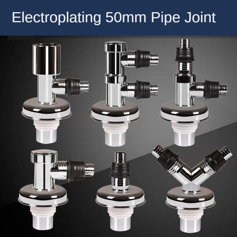 Electroplated Washing Machine Sewer of Wash Basin Deodorant Sealed Tee Joint 50 40 Pipe Double Drain Pipe PVC Pipe
Electroplated Washing Machine Sewer of Wash Basin Deodorant Sealed Tee Joint 50 40 Pipe Double Drain Pipe PVC Pipe