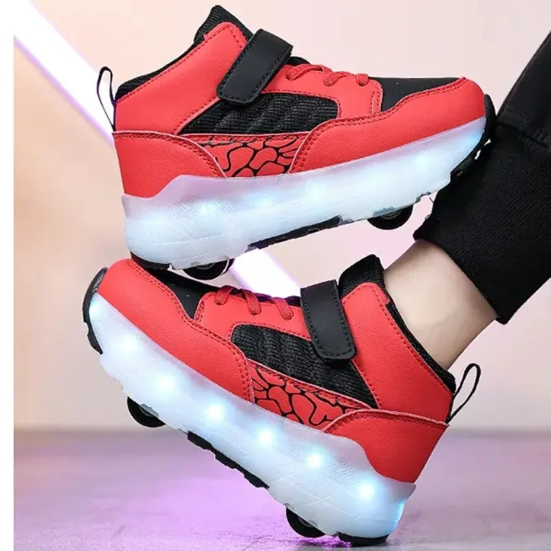 Детские кроссовки, мужские роликовые коньки для девочек, коньки на колесиках, розовая светодиодная подсветка, детская обувь со светодиодной подсветкой для мальчиков, детские кроссовки с зарядкой через USB
Детские кроссовки, мужские роликовые коньки для девочек, коньки на колесиках, розовая светодиодная подсветка, детская обувь со светодиодной подсветкой для мальчиков, детские кроссовки с зарядкой через USB