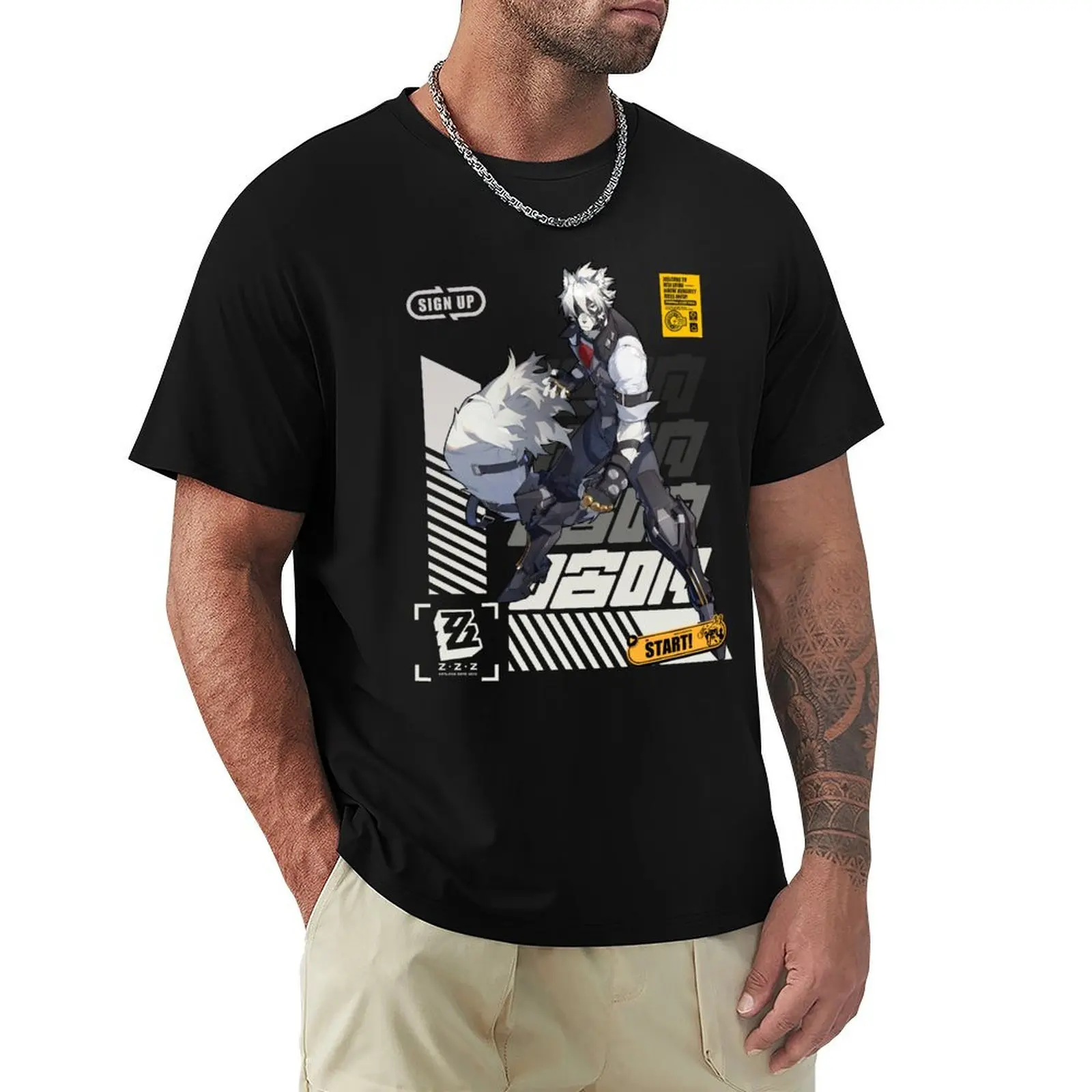 Agent Von Lycan (Zenless Zone Zero) T-Shirt Casual Everyday Wear T-Shirt
Agent Von Lycan (Zenless Zone Zero) T-Shirt Casual Everyday Wear T-Shirt