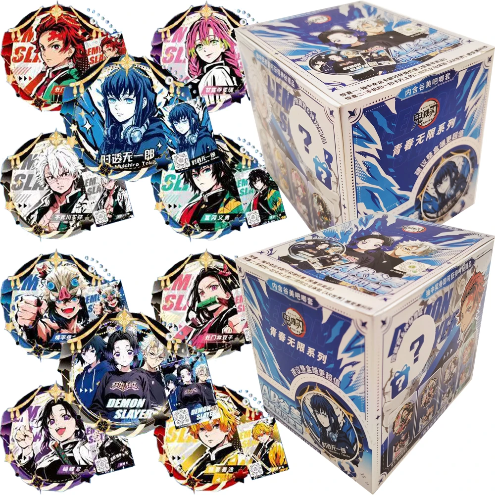Demon Slayer AR Badges Flash Cards Accessories Surprise Collection Tomioka Giyuu Kamado Tanjiro Anime Creative Peripheral Toys
Demon Slayer AR Badges Flash Cards Accessories Surprise Collection Tomioka Giyuu Kamado Tanjiro Anime Creative Peripheral Toys