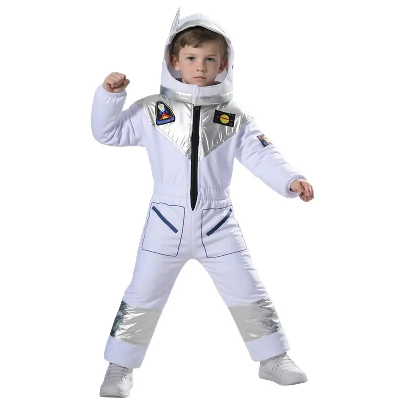 Childrens Astronaut Uniform Spaceman Jumpsuit Halloween Cosplay Costume School Party Performance Outfit School Performance Wear
Childrens Astronaut Uniform Spaceman Jumpsuit Halloween Cosplay Costume School Party Performance Outfit School Performance Wear