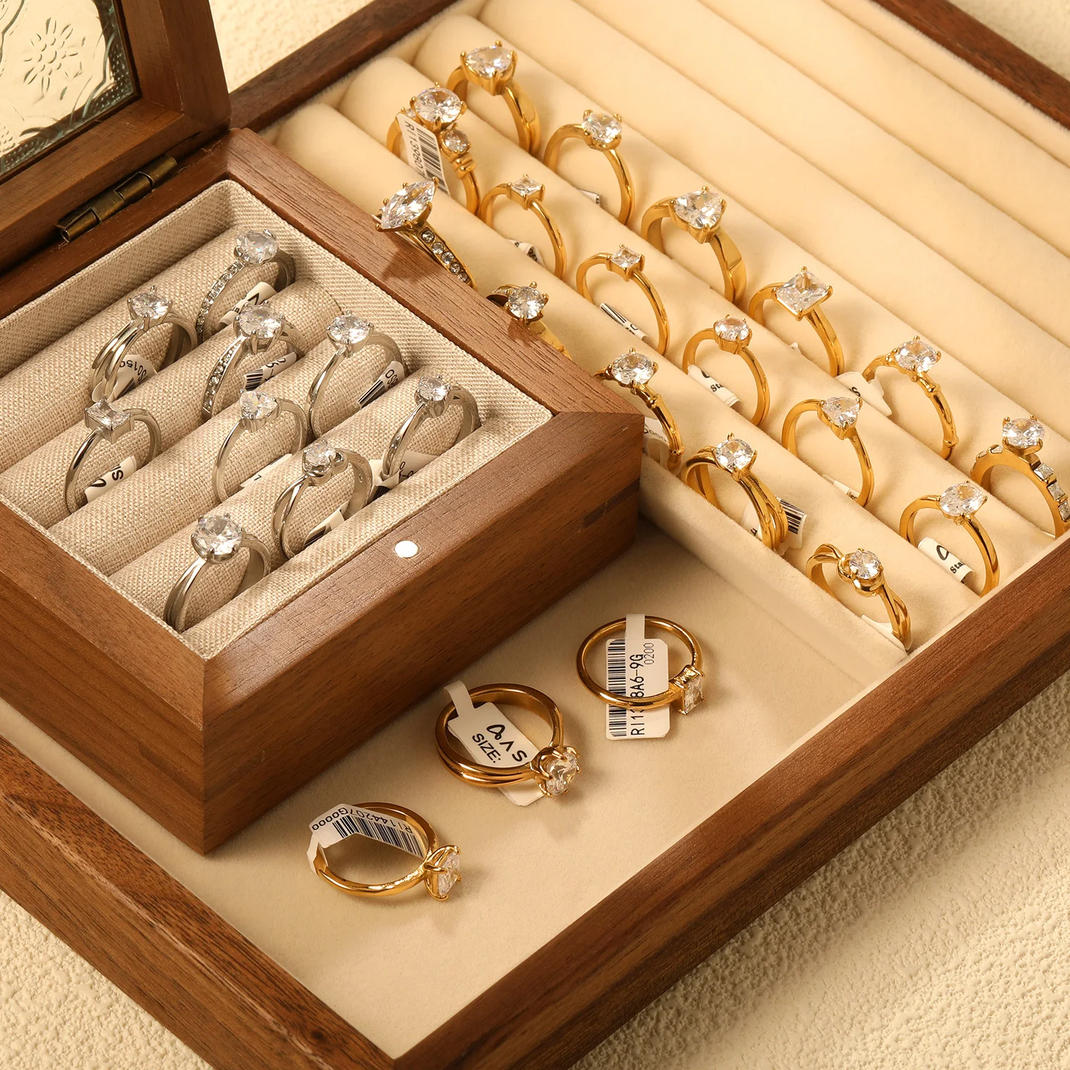 LUXUKISSKIDS кольца Simple Rings Shiny Cubic Zirconia Jewelry Clearly Rhinestone Ring Surgical Steel Waterproof Finger Jewellry
LUXUKISSKIDS кольца Simple Rings Shiny Cubic Zirconia Jewelry Clearly Rhinestone Ring Surgical Steel Waterproof Finger Jewellry