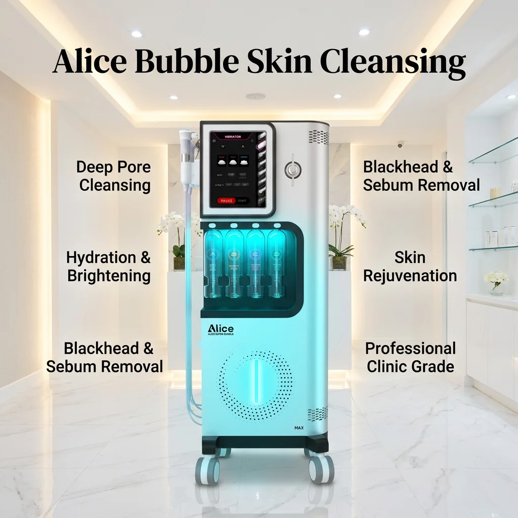 Alice Bubble Skin Cleansing Hydration & Brightening Skin Rejuvenation Deep Pore Cleansing
Alice Bubble Skin Cleansing Hydration & Brightening Skin Rejuvenation Deep Pore Cleansing
