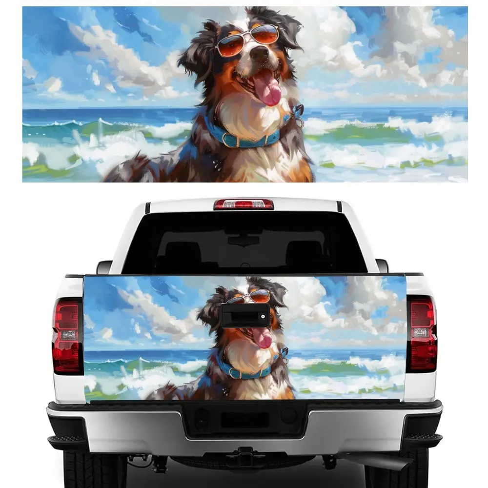 Beach Sea Wave Vacation Dogs Print Car Tail Trunk Protect Vinly Decal Auto Accessories Hood Decor Sticker for Off-road Pickup
Beach Sea Wave Vacation Dogs Print Car Tail Trunk Protect Vinly Decal Auto Accessories Hood Decor Sticker for Off-road Pickup