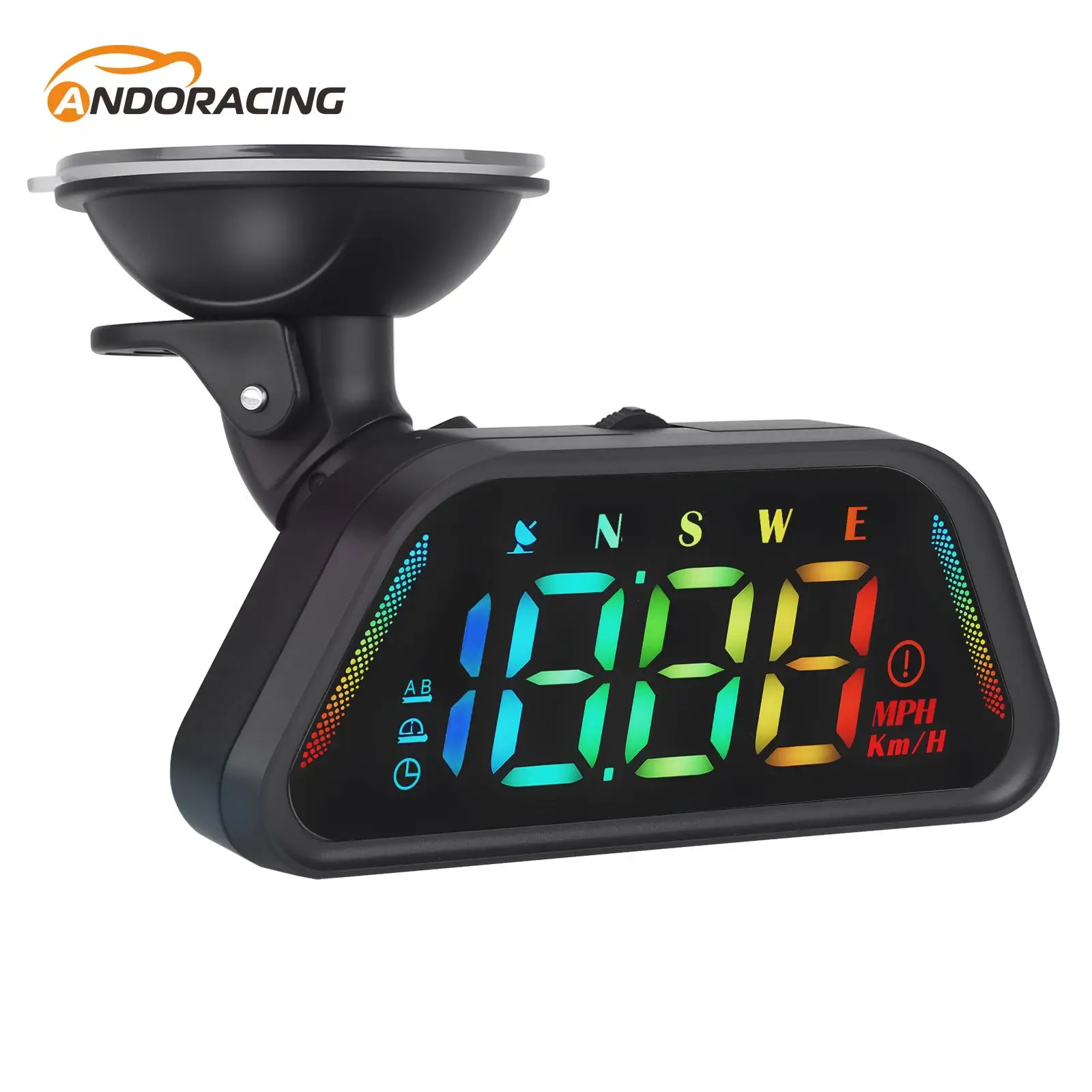 Universal 360 Mount Display Modes Diverse Color Real-Time MPH/KMH Conversion Enhanced GPS Car HUD Speedometer For All Vehicles
Universal 360 Mount Display Modes Diverse Color Real-Time MPH/KMH Conversion Enhanced GPS Car HUD Speedometer For All Vehicles