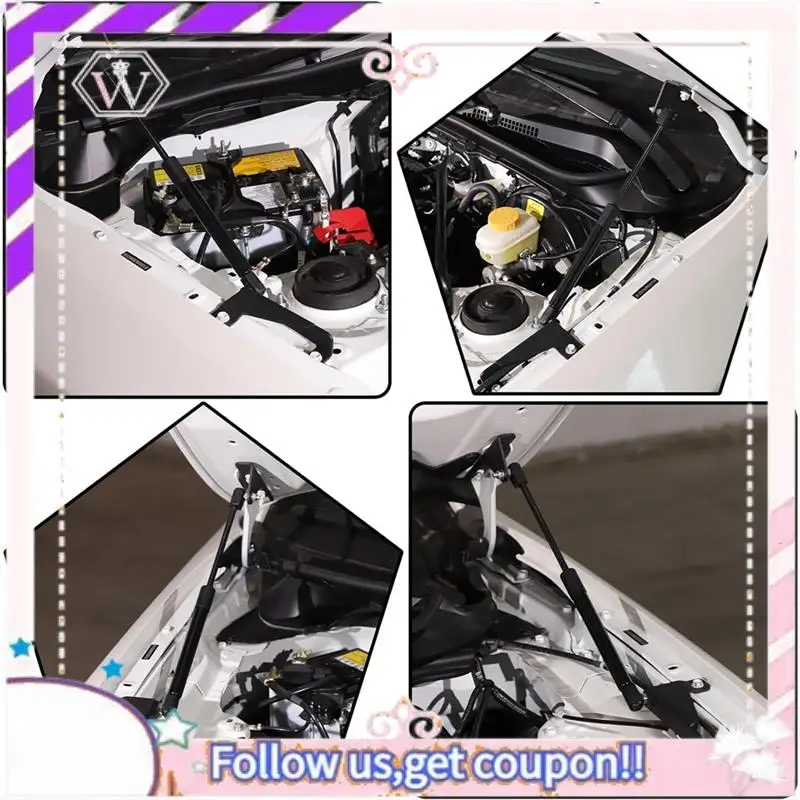 Portable Front Hood Gas Struts Lift Supports For Subaru BRZ Toyota 86 2022-2024 Hood Lift Supports Rod Dampers
Portable Front Hood Gas Struts Lift Supports For Subaru BRZ Toyota 86 2022-2024 Hood Lift Supports Rod Dampers