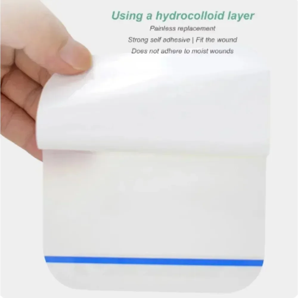 5Pcs Waterproof Hydrocolloid Skin Wound Dressing Patch Self Adhesive Protection Pad Absorbing Artificial Wound Hydrocolloid Film
5Pcs Waterproof Hydrocolloid Skin Wound Dressing Patch Self Adhesive Protection Pad Absorbing Artificial Wound Hydrocolloid Film